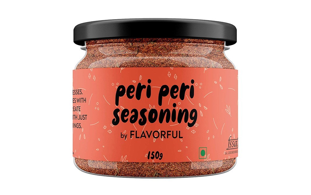 Flavorful Peri Peri Seasoning    Glass Jar  150 grams